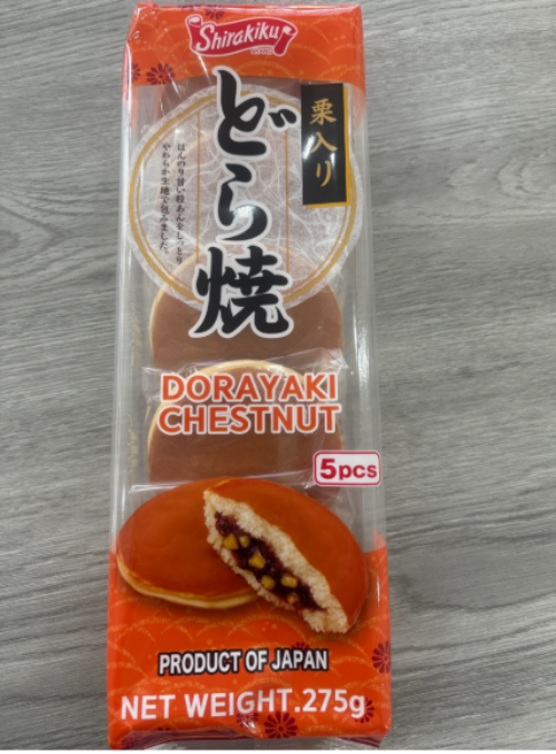 Dorayaki alla Castagna e Fagioli azuki