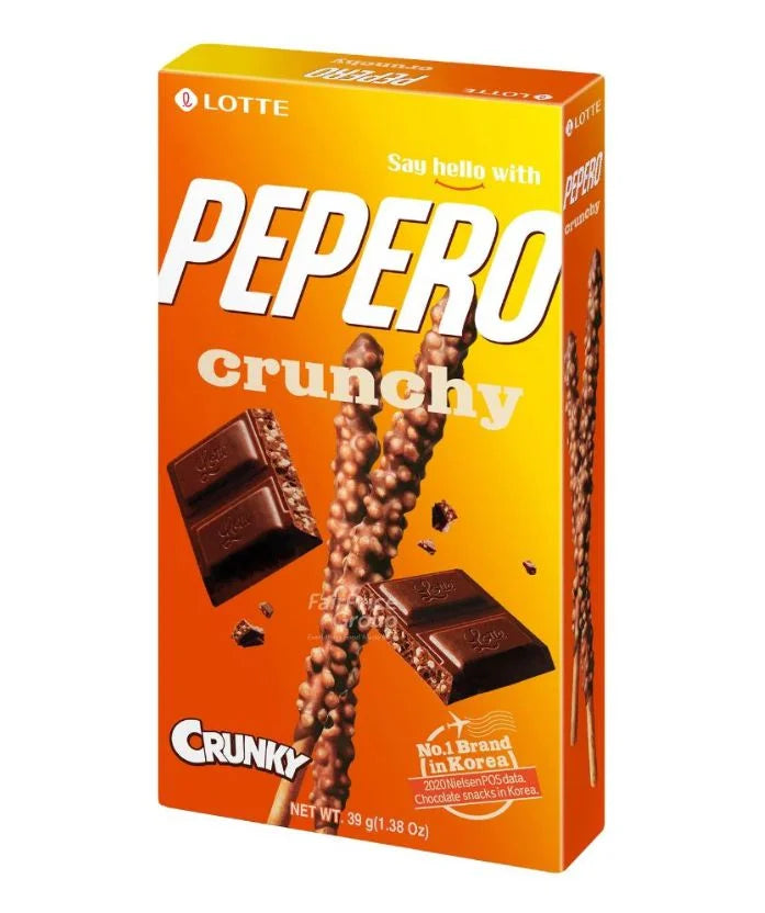 Pepero Bastoncini al cioccolato Crunchy