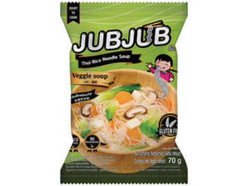 JUBJUB NOODLE ISTANTANEI DI RISO 70G VEGGIE