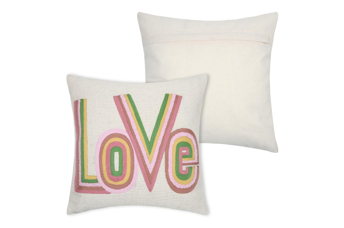 CUSCINO SWEETLOVE MULTICOLORE 40X40cm