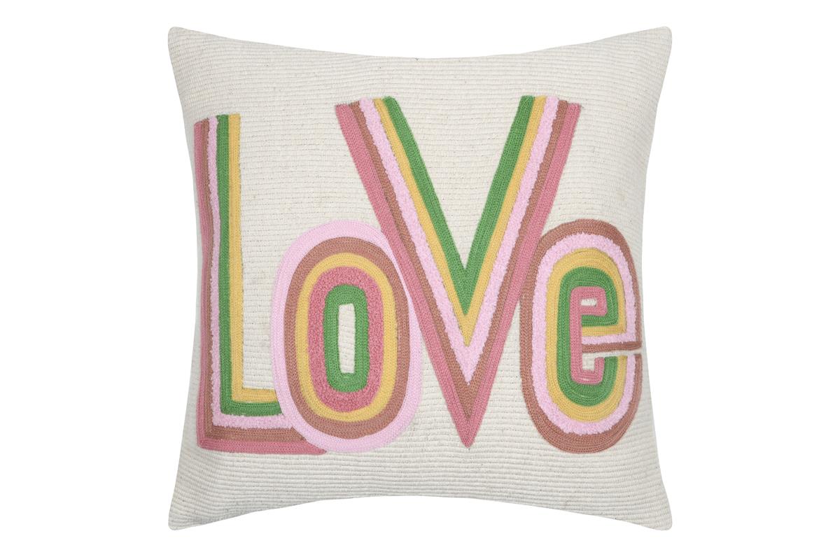 CUSCINO SWEETLOVE MULTICOLORE 40X40cm