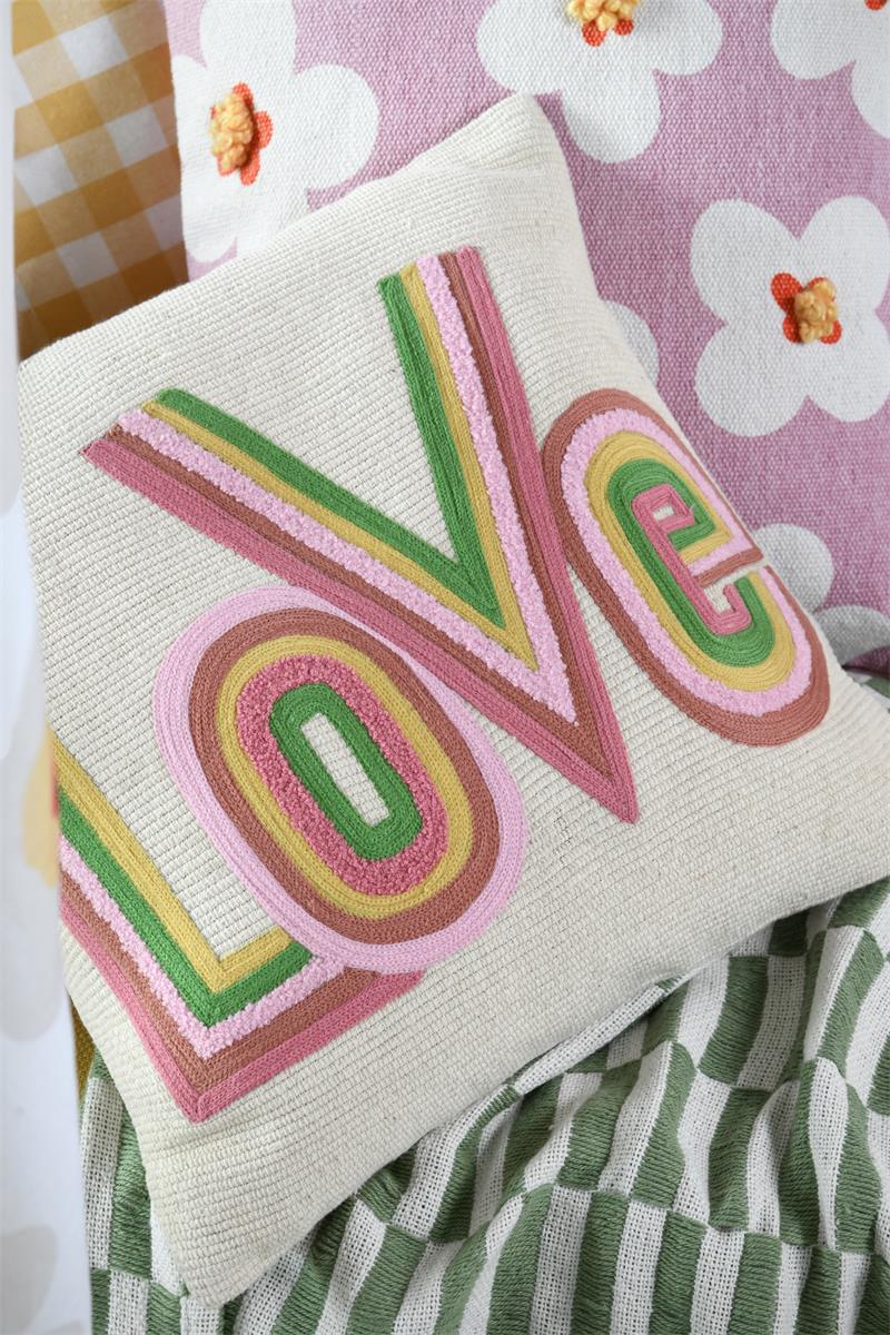 CUSCINO SWEETLOVE MULTICOLORE 40X40cm