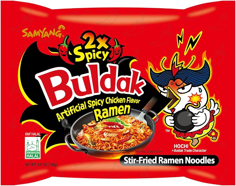 Samyang Buldak Ramen al Pollo Piccante 2X – Doppia Piccantezza Coreana