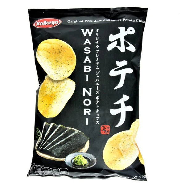 KOIKEYA Patatine GUSTO ALGHE NORI E WASABI 100g
