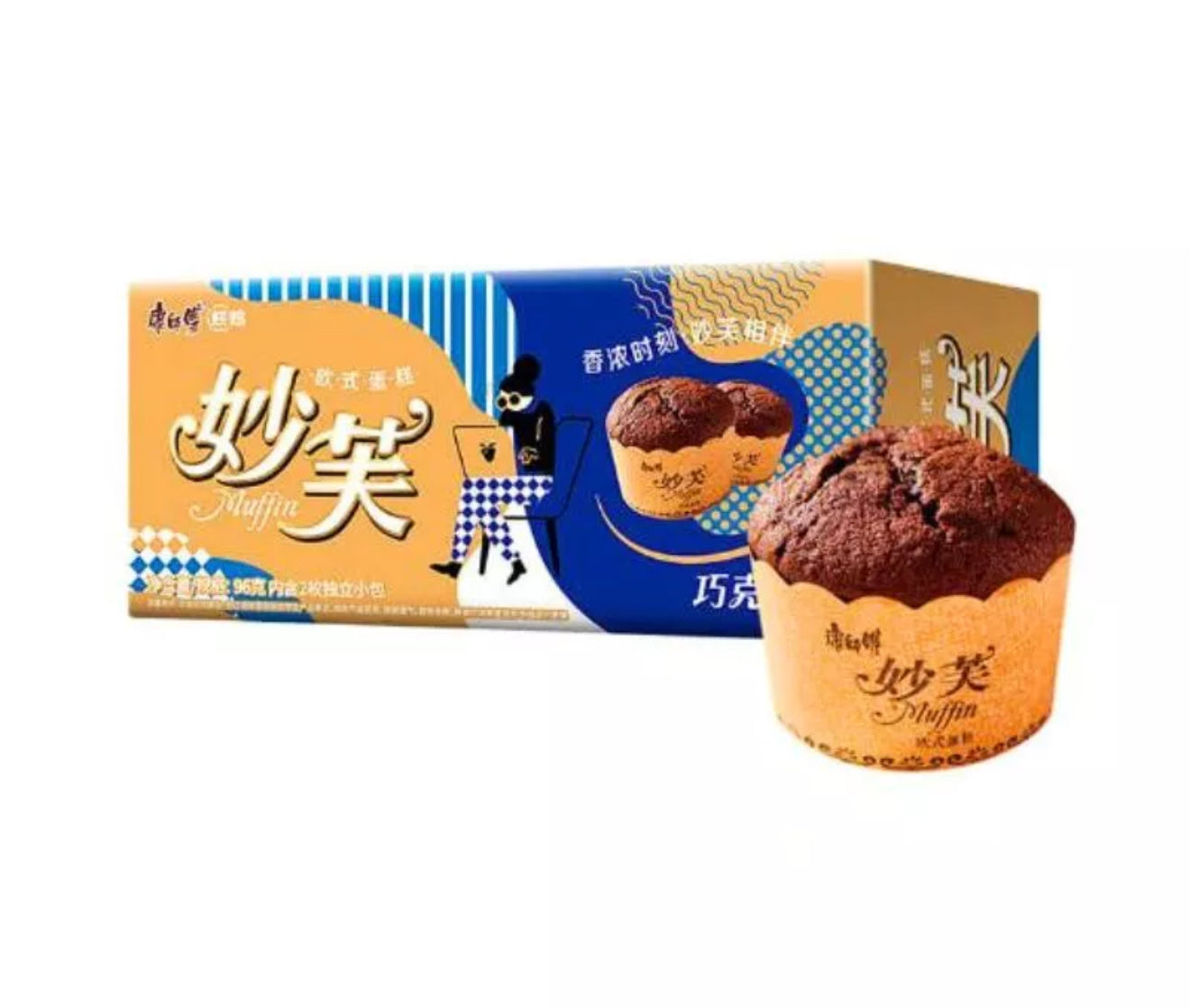 SNACK DI Muffin al cioccolato 96G