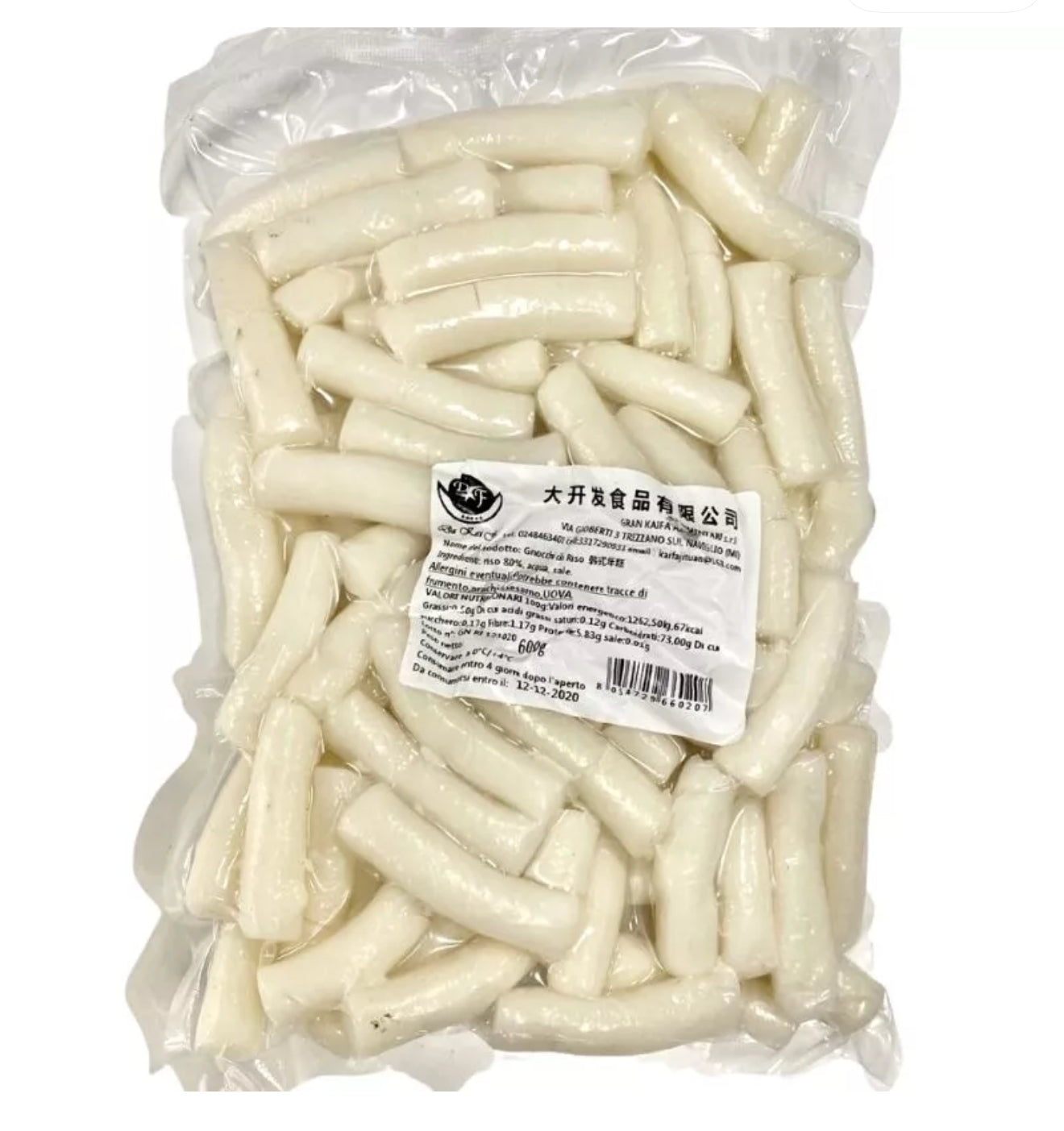 tteokbokki freschi 500g