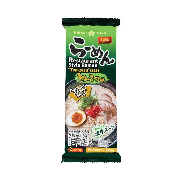 Hikari Tonkotsu Ramen Noodles Restaurant Style 188g