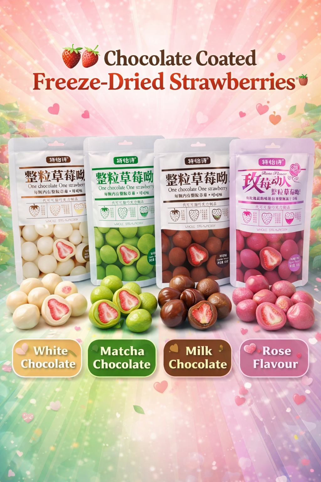 Box Fragole liofilizzate