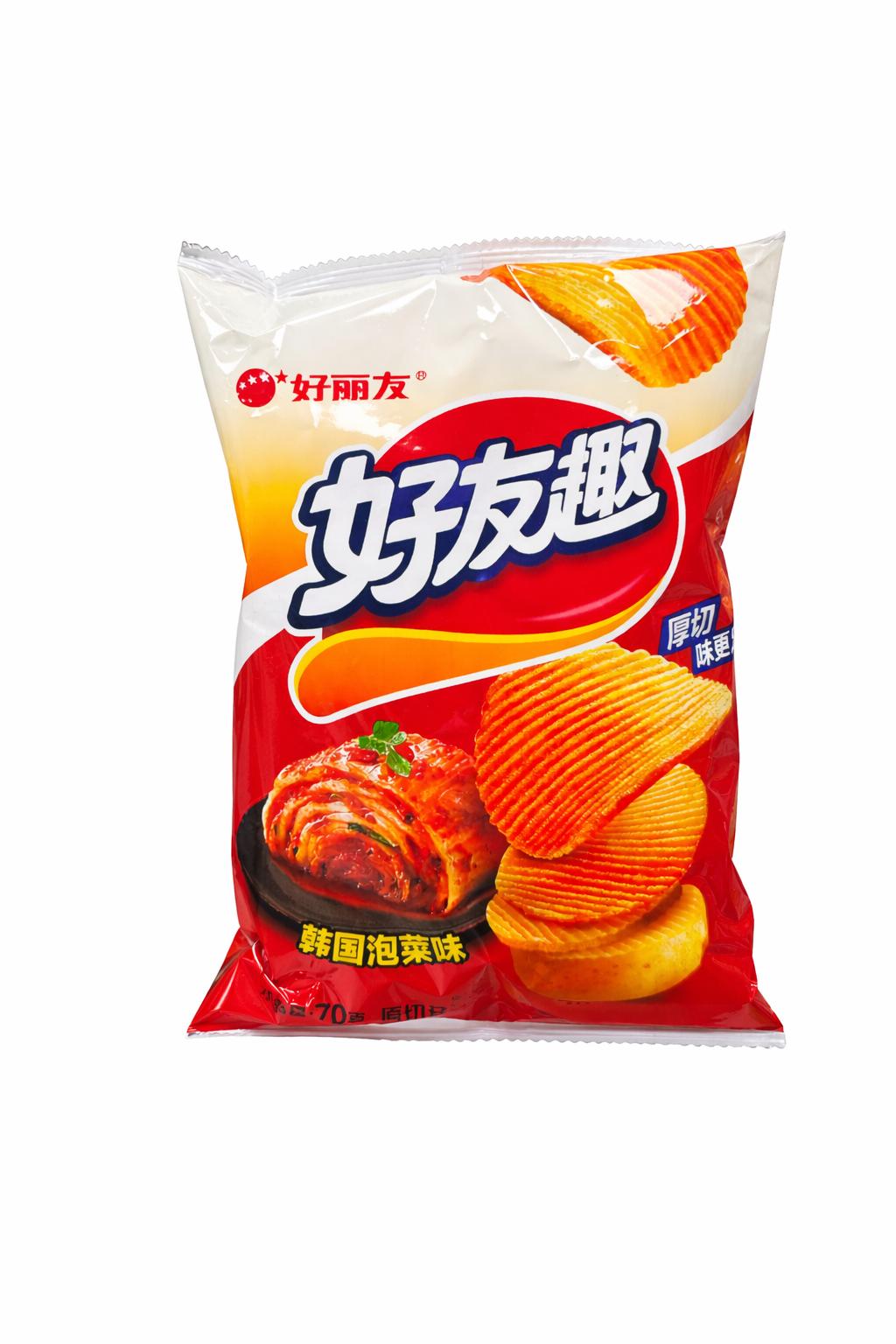 Patatine al kimchi coreano