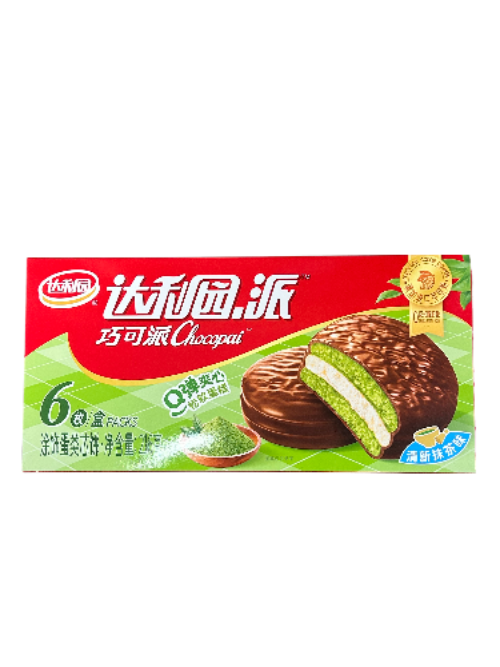 TORTINA RIPIENA CON CIOCCOLATO E MATCHA