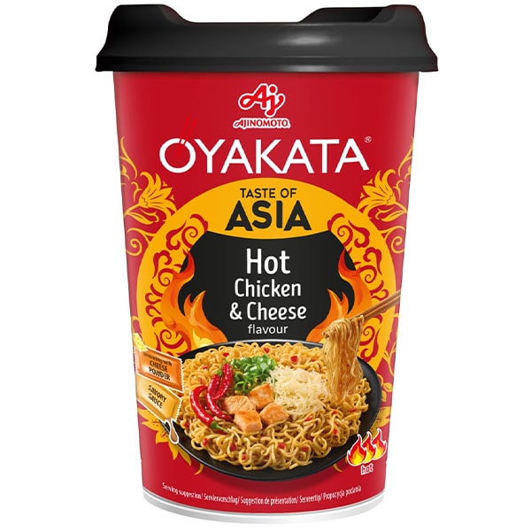 Oyakata Cup Ramen POLLO PICCANTE E FORMAGGIO