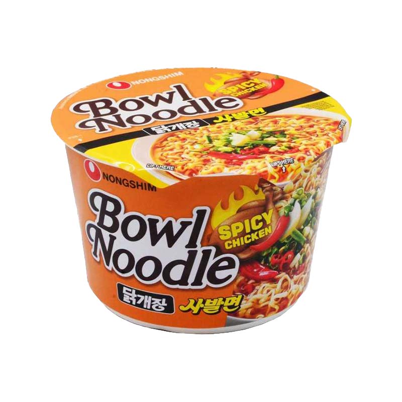 NONGSHIM RAMEN BOWLS NOODLES - GUSTO POLLO PICCANTE
