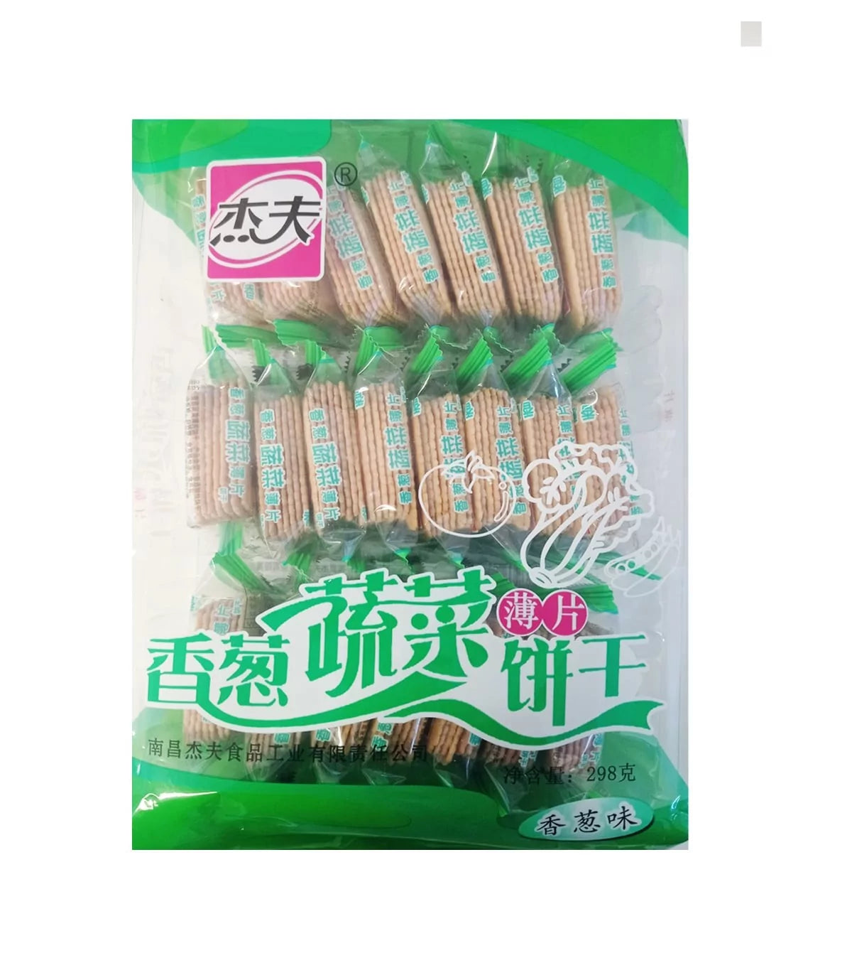 Biscotti salati gusto Erba Cipollina- 298g
