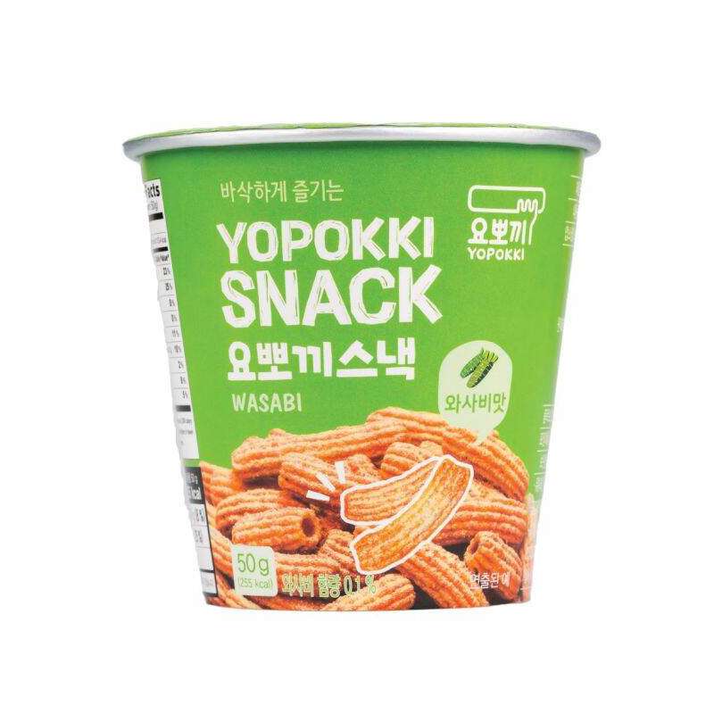 Yopokki Snack Coreano Wasabi - 50g