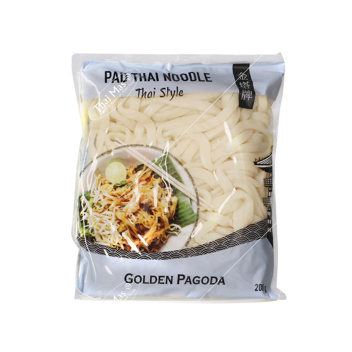 GOLDEN PAGODA PADTHAI NOODLE 200G