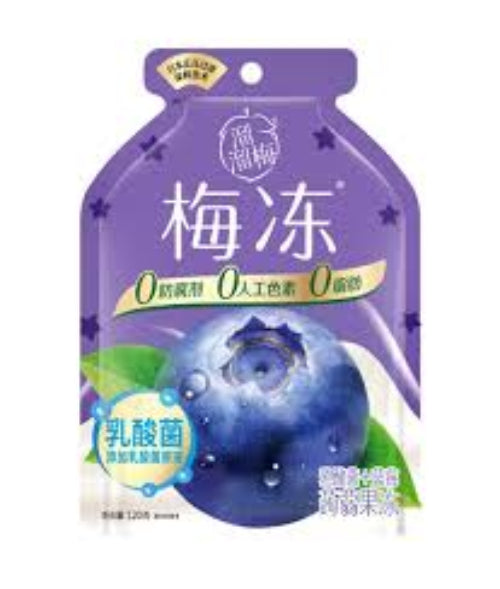 GELATINA DI KONJAC GUSTO MIRTILLO 100G