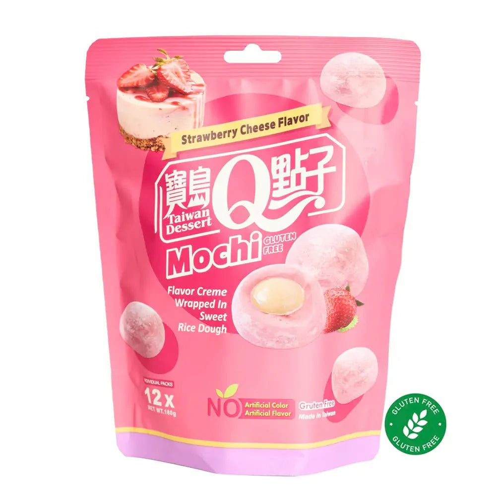 MOCHI Dolcetti di Riso Gusto Cheesecake FRAGOLA