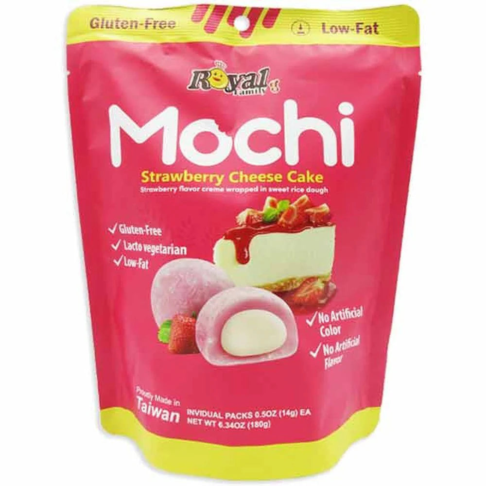 Royal Mochi al gusto Cheesecake fragola 120g