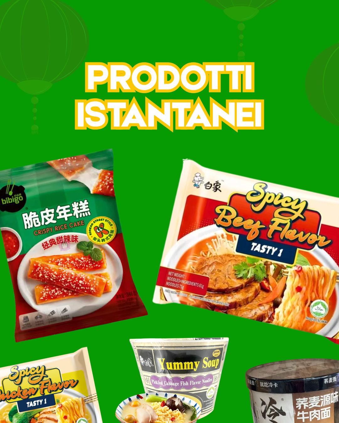 PRODOTTI ISTANTANEI