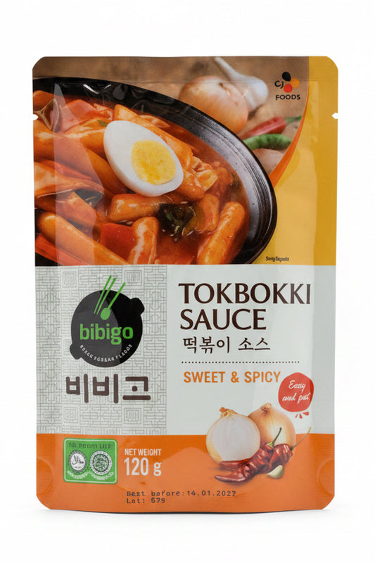 BIBIGO SALSA BULGOGI X TTEOKBOKKI DOLCE E PICC. 120G