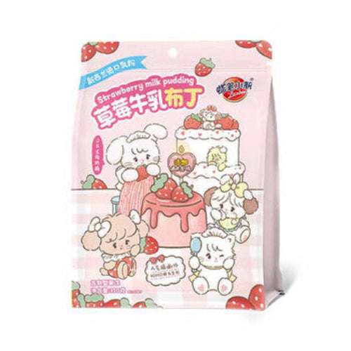 SNACK DI BUDINO GUSTO LATTE E FRAGOLA 350G