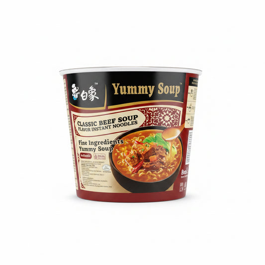 BaiXiang - Noodles istantanei gusto ZUPPA DI MANZO IN CUP