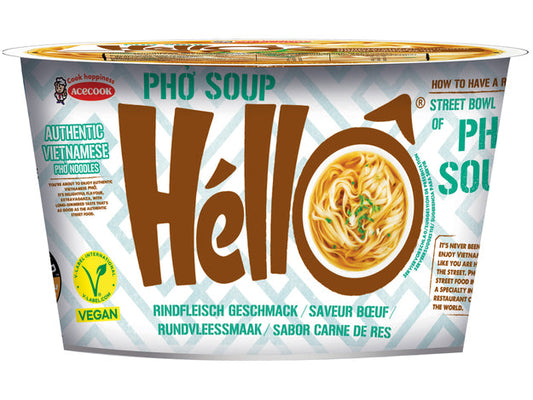 HELLO NOODLES ISNTANTANEI PHO AL MANZO 70G
