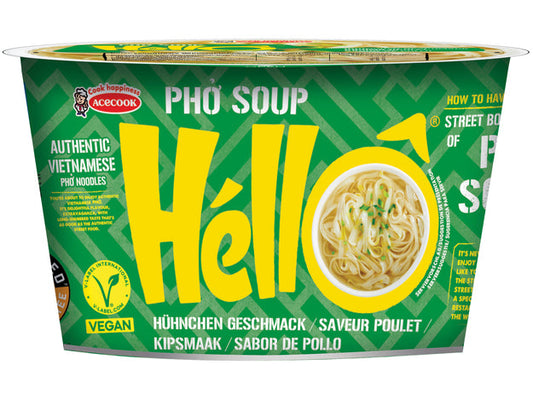 HELLO NOODLES ISNTANTANEI PHO AL POLLO 70G