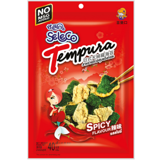 SELECO SNACK DI ALGHE CROCCANTE 40G PICCANTE