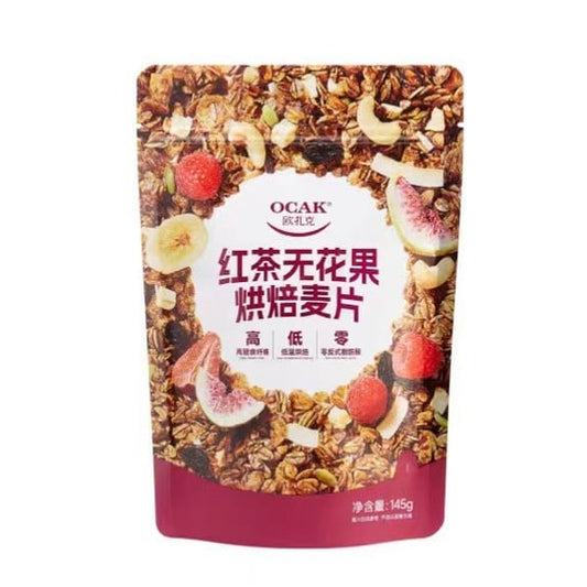 Cereali di Fiocchi d'avena -  tè nero e fichi