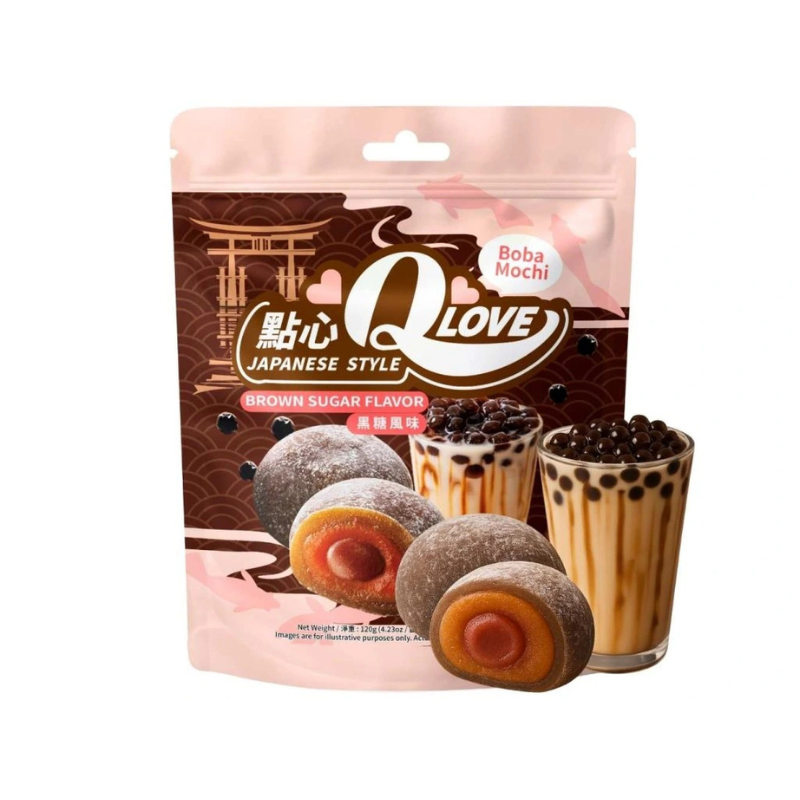 Q Mochi al gusto ZUCCHERO DI CANNA 120G