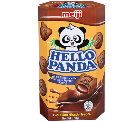 MEIJI HELLO PANDA BISCOTTI 50G RIPIENI DI CIOCCOLATO