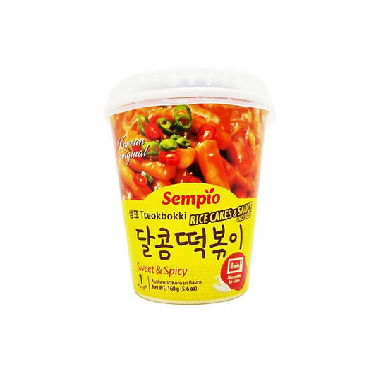 SEMPIO TTEOBOKKI ISTANTANEI IN CUP - GUSTO DOLCE/PICCANTE