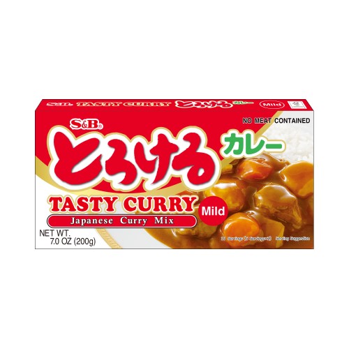 Curry Giapponese Gusto Delicato S&B 200 g