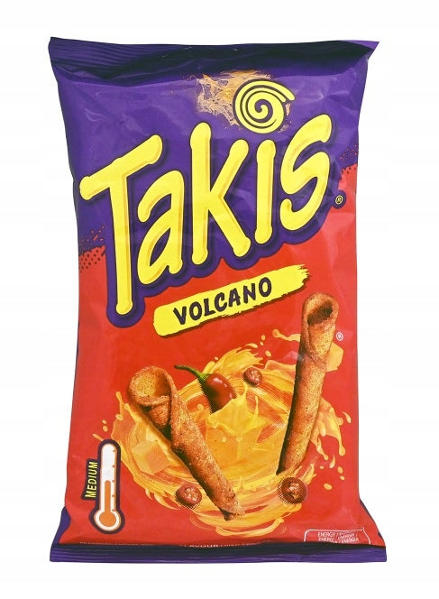 TAKIS Tortillas Arrotolate al FORMAGGIO PICCANTE 90g