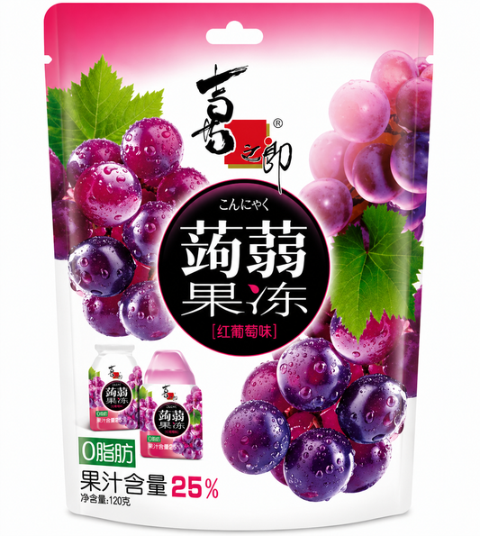 Gelatina di Konjac gusto UVA