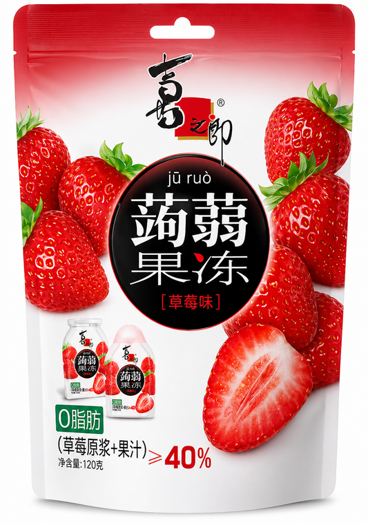 Gelatina di Konjac gusto fragola