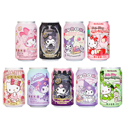 BEVANDA HELLO KITTY / KUROMI 330ML