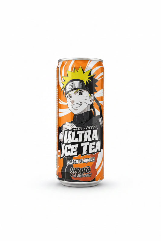 ULTRA ICE TEA NARUTO, TÈ ALLA PESCA 330ML