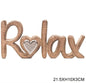Scritta Relax