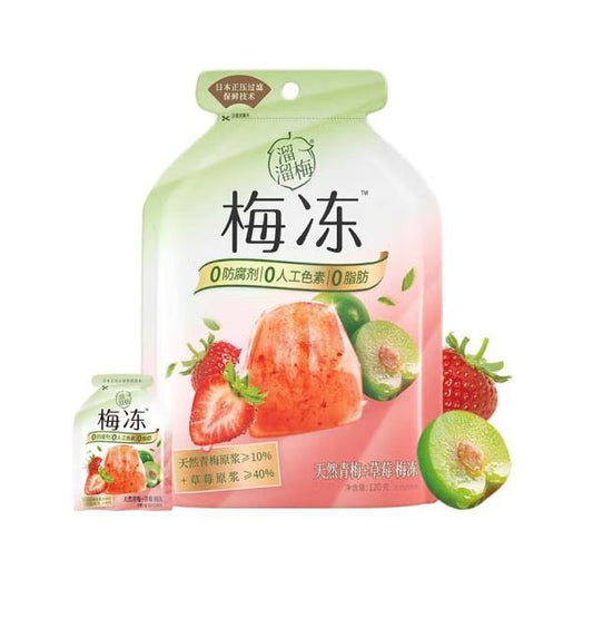 Gelatine snack alla fragola prugna 100g