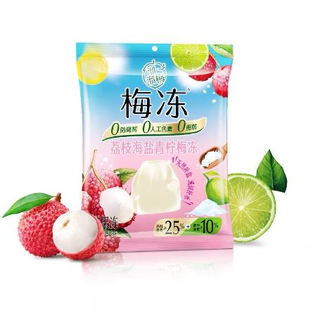 GELATINE AL LITCH E PRUGNA 100G