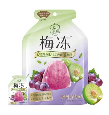 GELATINA GUSTO UVA E PRUGNA 100G