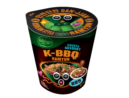 BIBIGO RAMEN IN CUP 98G BBQ COREANO