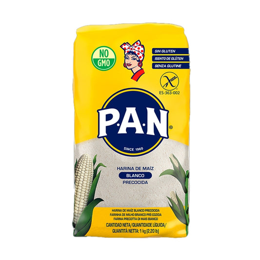 PAN FARINA PRECOTTA DI MAIS BIANCO 1KG
