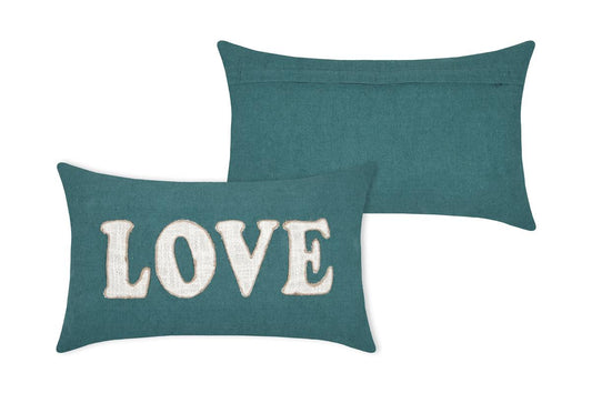 CUSCINO LOVE COBALTO 30X50cm