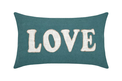 CUSCINO LOVE COBALTO 30X50cm