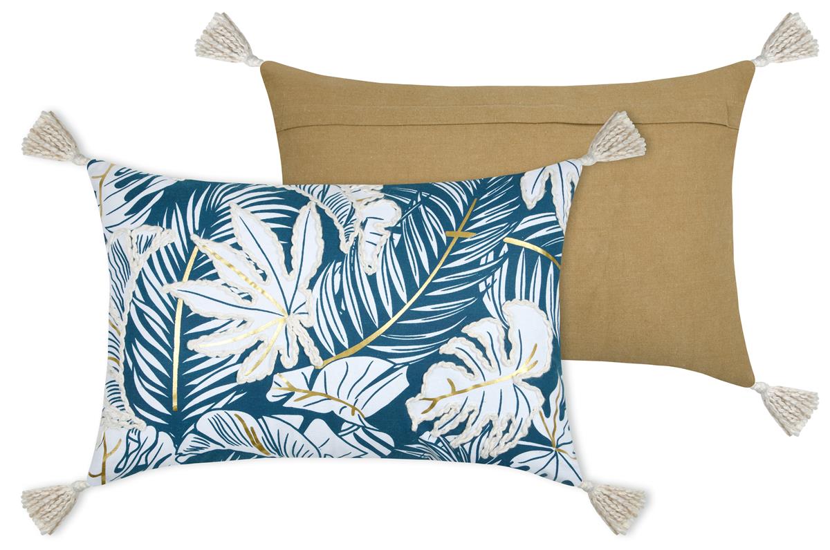 CUSCINO ALOHA BLU 40X60cm
