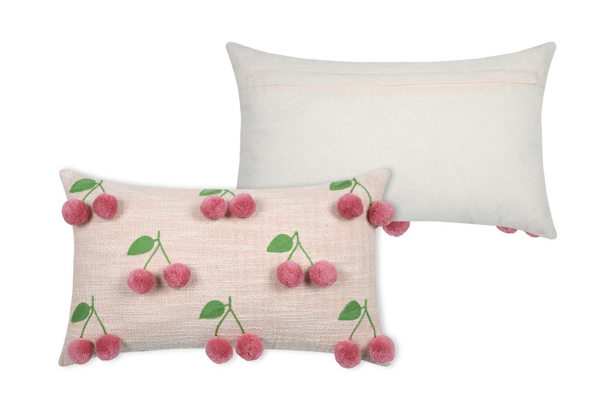 CUSCINO SWEETLOVE CILIEGIE 30X50cm