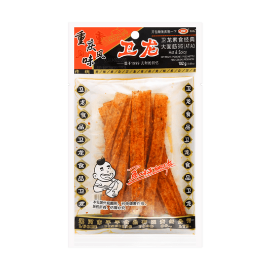 WeiLong - Latiao Snack Piccante a Base di Frumento